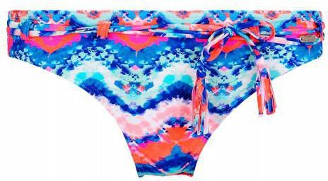 Venice Beach bikinibroekje met all over print blauw/roze