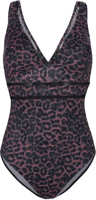 Olympia Badpak met leuk animaldessin Bruin