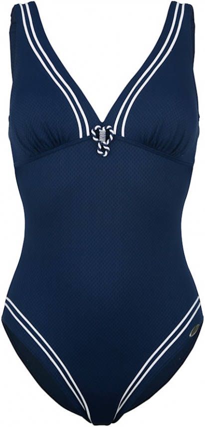 SUNFLAIR Badpak met paspels Blauw